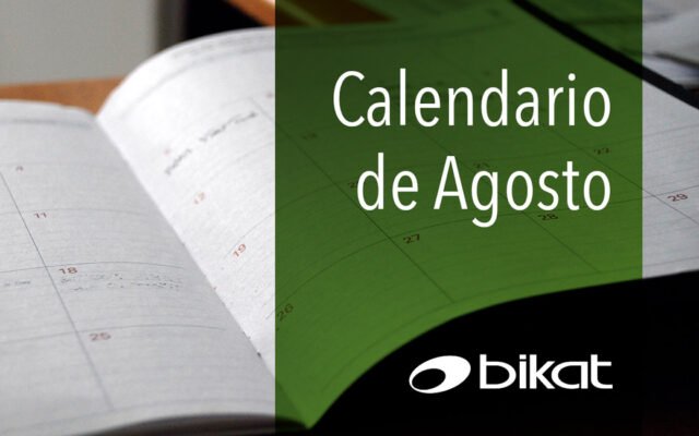 Calendario Agosto Bikat